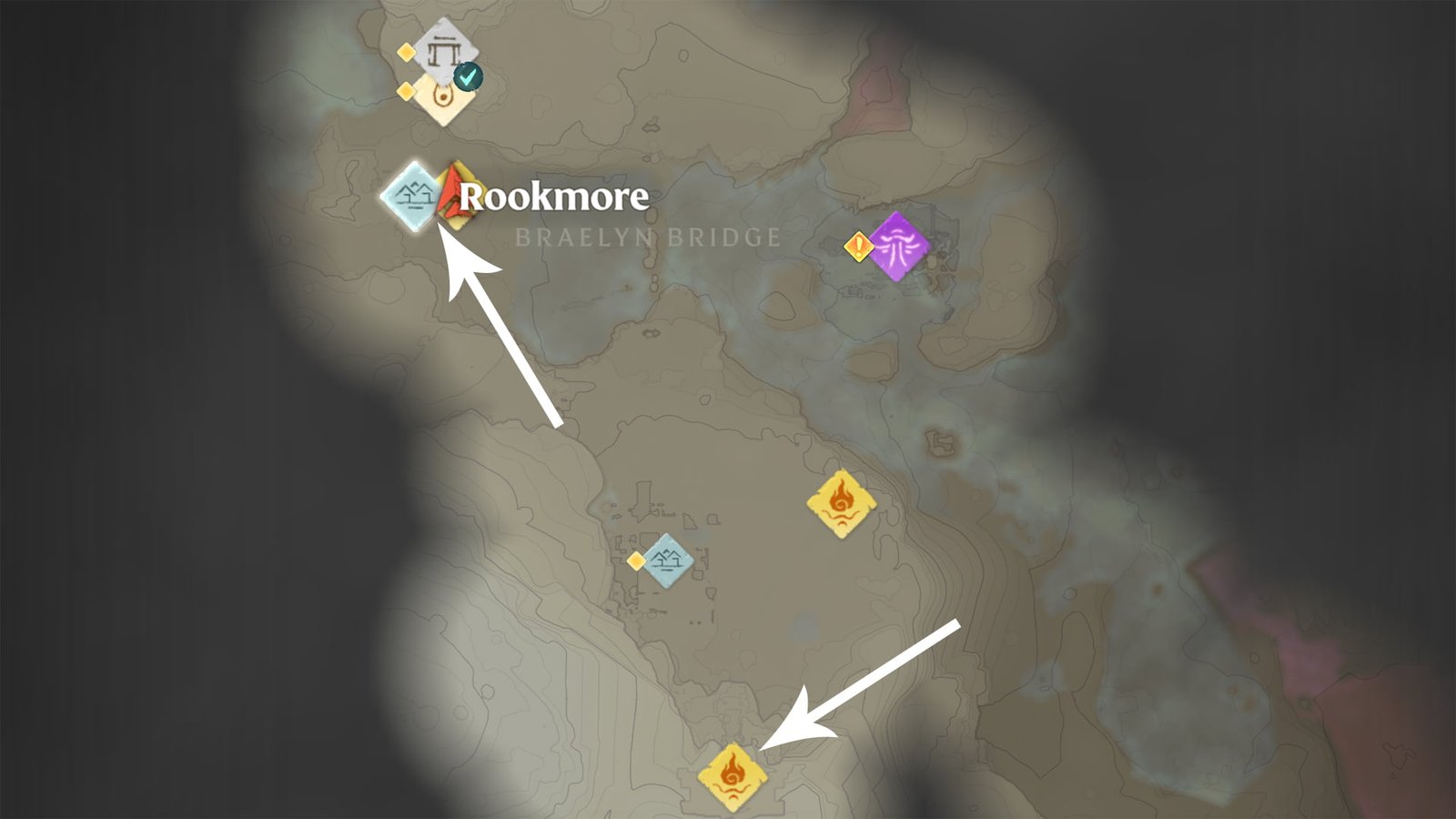 Enshrouded scrap metal locations