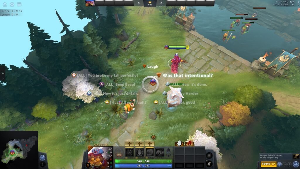 Dota 2 hero chat wheel pangolier