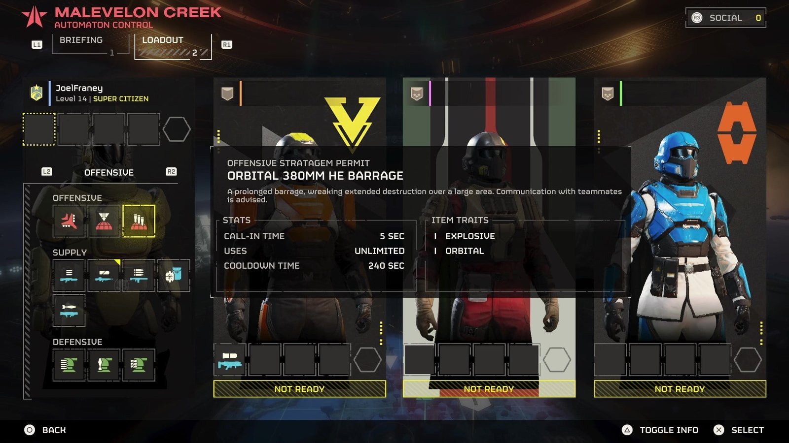 Helldivers 2 Stratagems