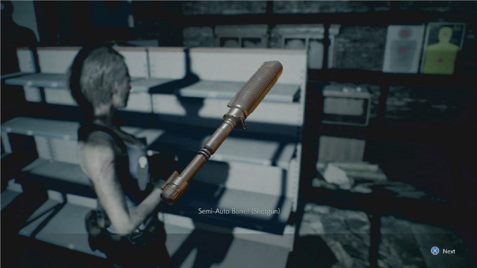 resident evil 3 shotgun barrel