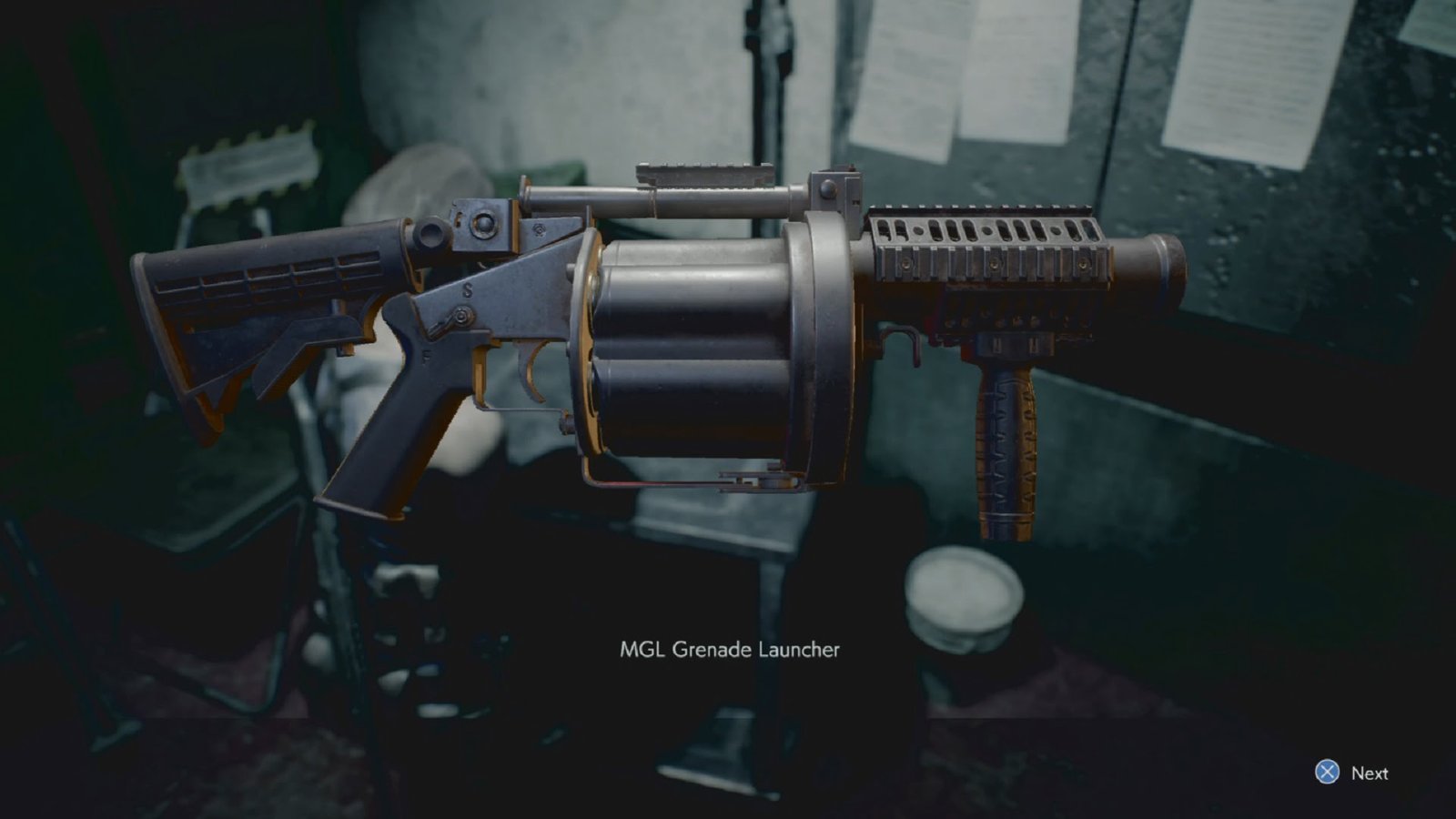 resident evil 3 grenade launcher