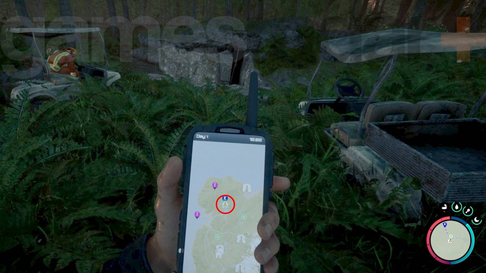 Sons of the forest VIP keycard location