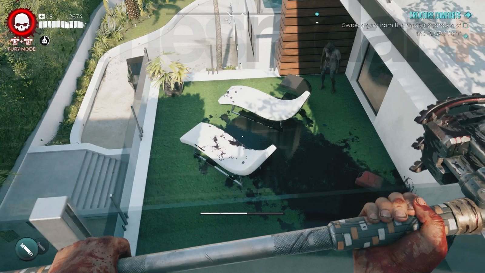 Dead Island 2 GOAT Pen Master balcony