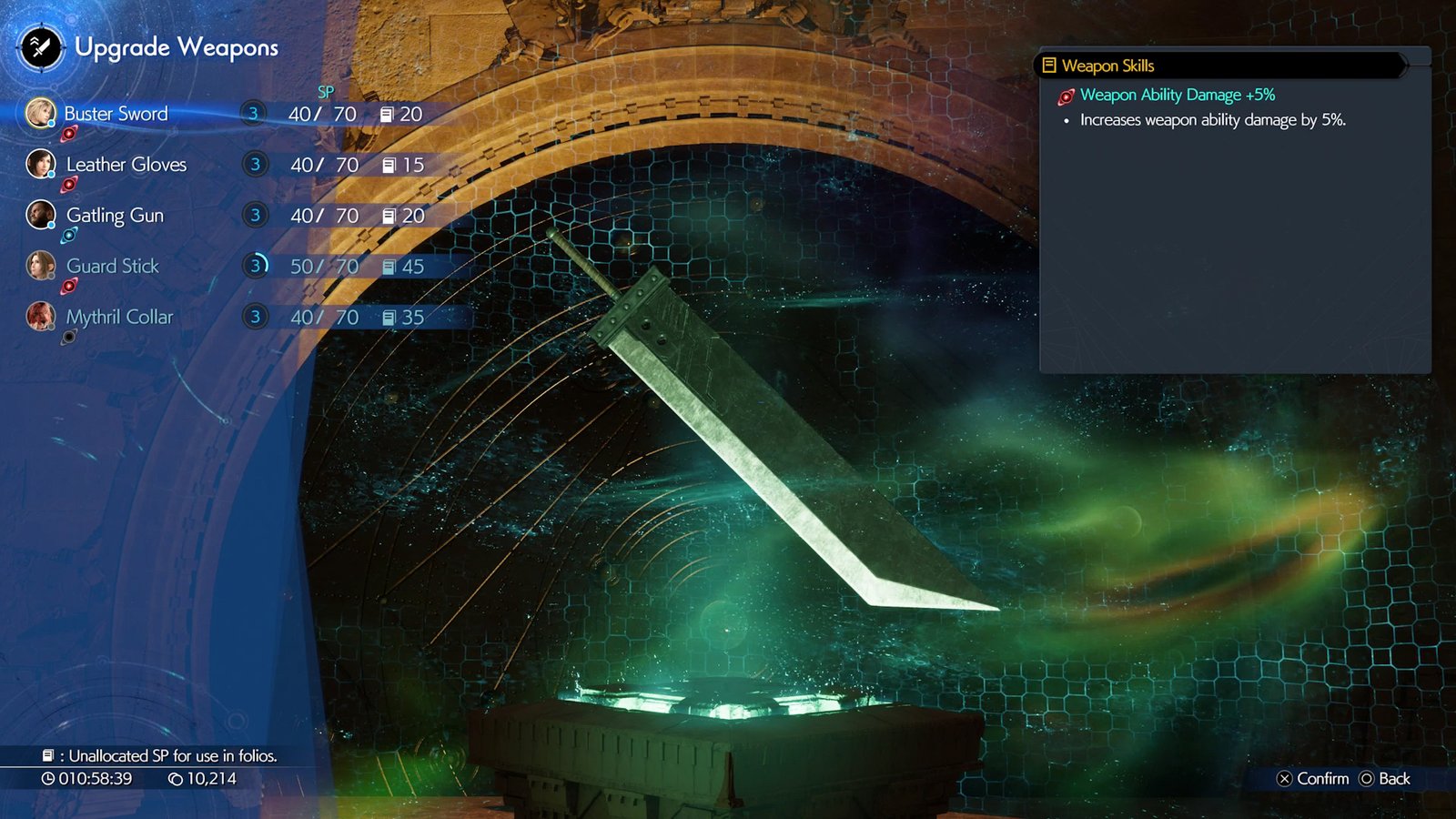 Final Fantasy 7 Rebirth tips - equip new weapons