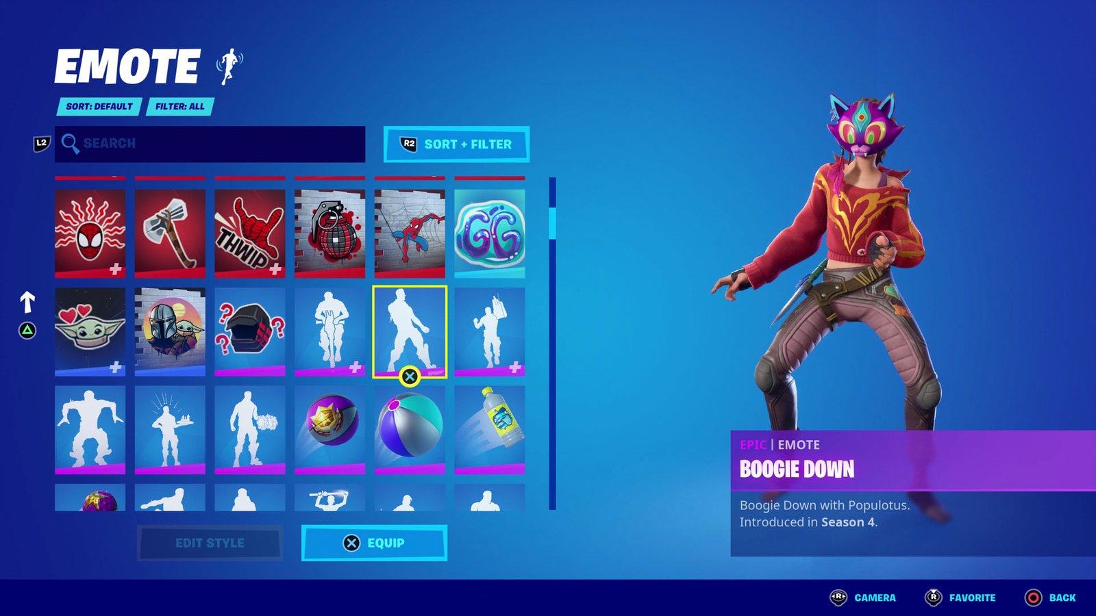 Fortnite 2FA Boogie Down emote