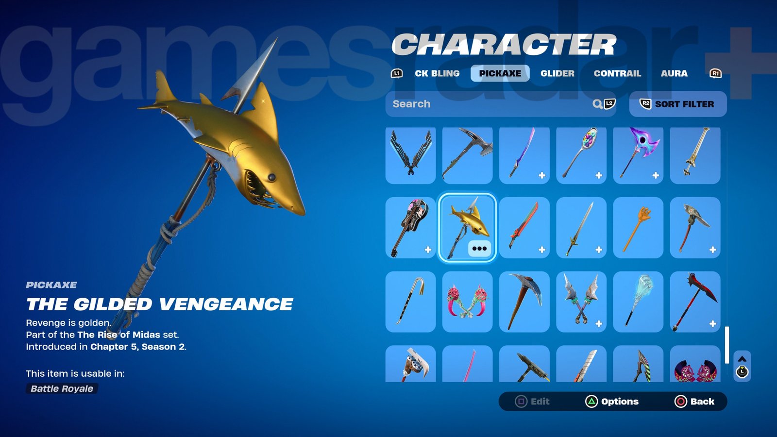 Fortnite melee weapons