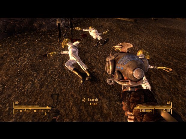 Fallout new vegas aliens