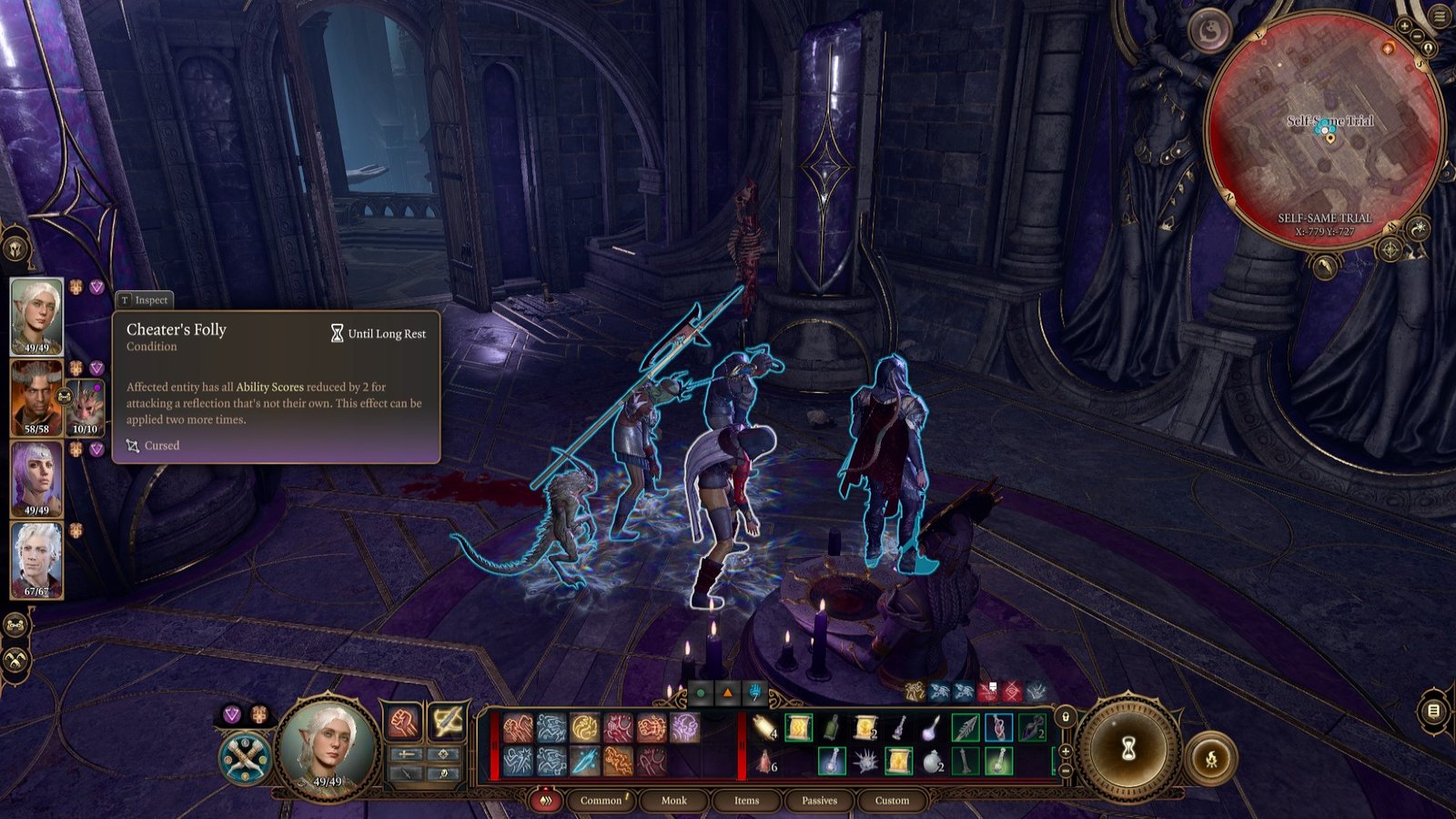 Baldur's Gate 3 cheater's folly