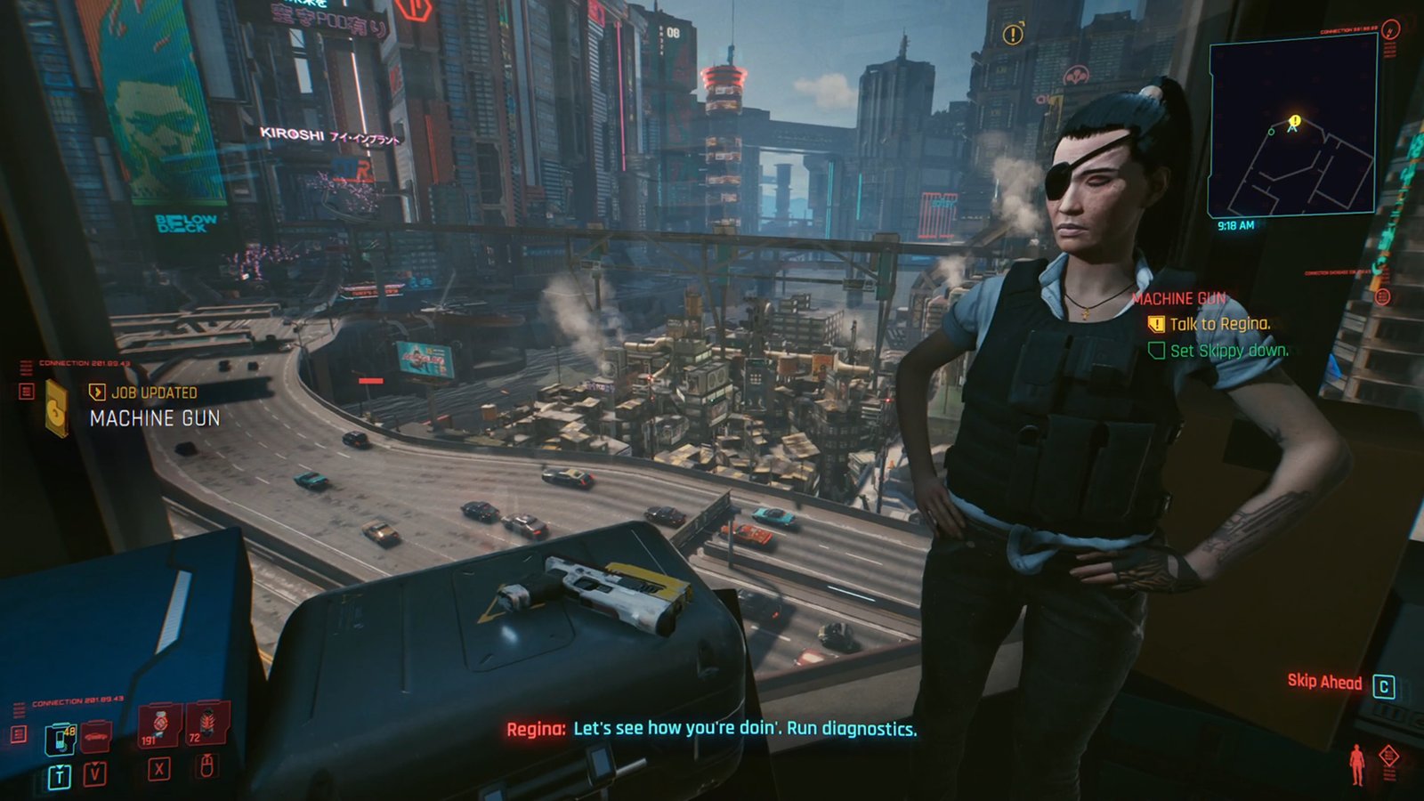 Cyberpunk 2077 Skippy Machine Gun quest