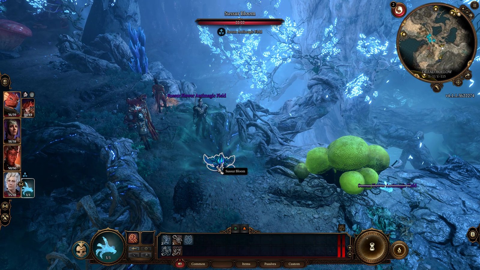 Baldur's Gate 3 sussur bloom