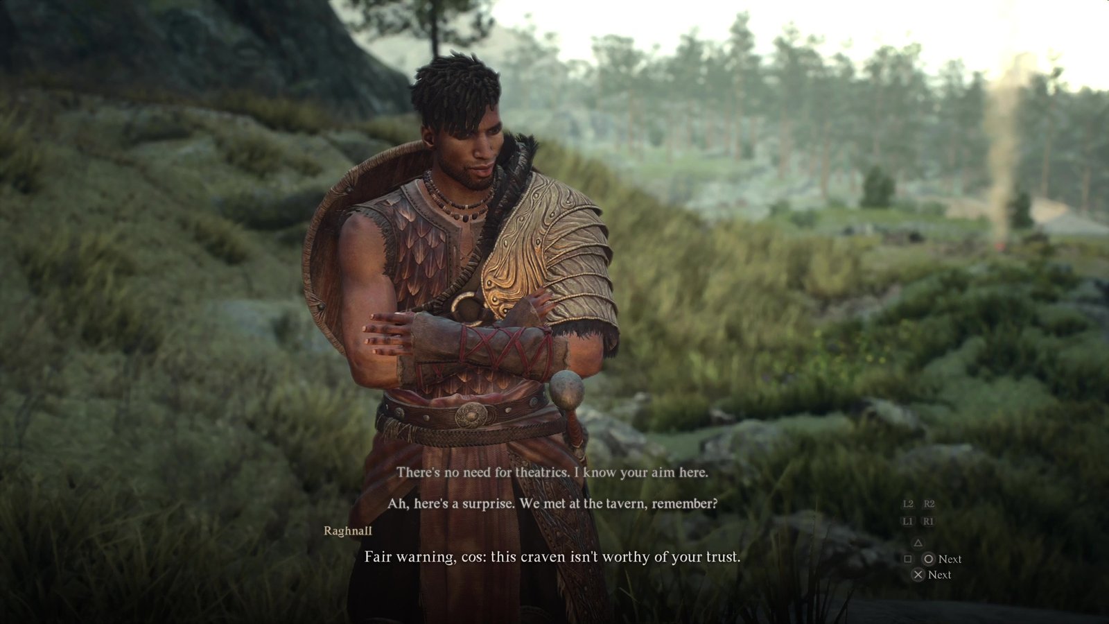 Dragon's Dogma 2 Tensions on the Highroad choice