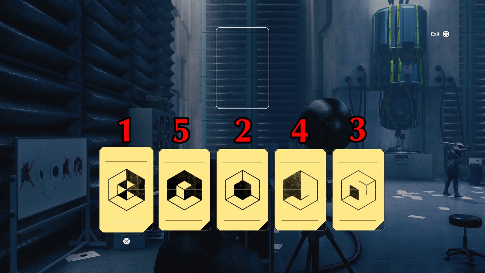 Control HRA Machine punch card puzzle solution