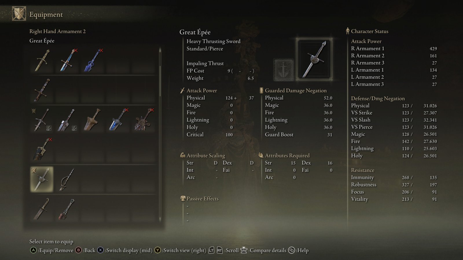 Elden Ring weapons