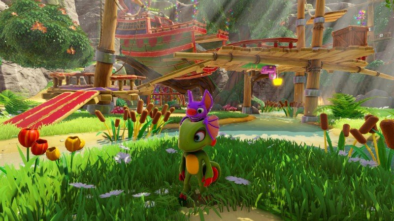 yooka_replaylee_3 Yooka-laylee remaster remake Yooka-Replaylee announced reveal trailer