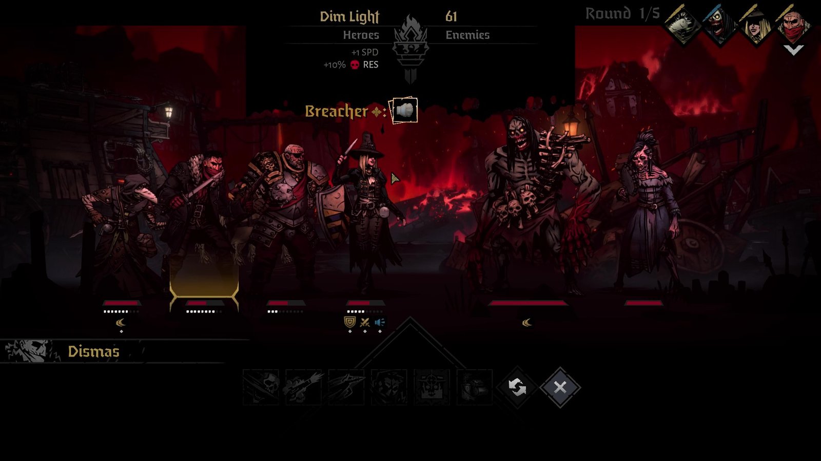 Darkest Dungeon 2 flame