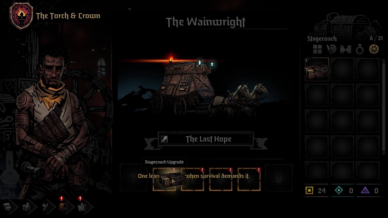 Darkest Dungeon 2 Storage Trunks and inventory