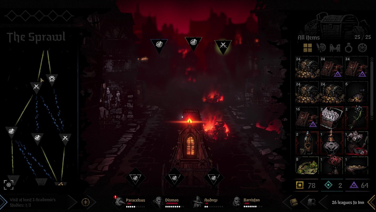 Darkest Dungeon 2 route