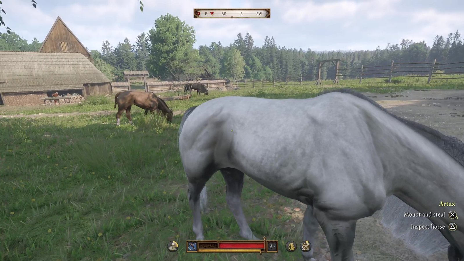 Кража и регистрация лошади в Kingdom Come Deliverance 2