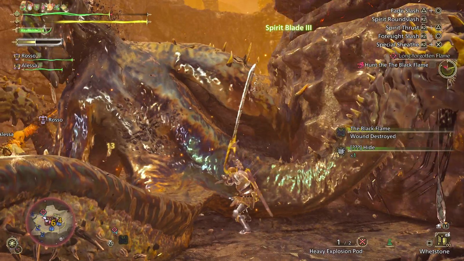 Тактика боя с Черным Пламенем в Monster Hunter Wilds