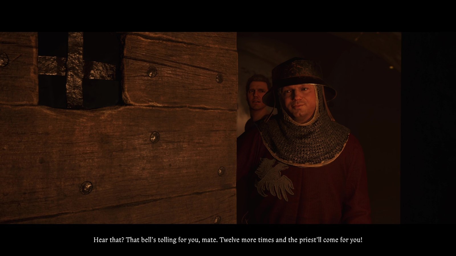 Кадр из квеста For Whom the Bell Tolls в Kingdom Come Deliverance 2